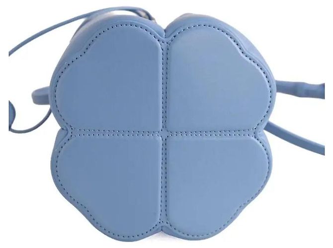 Dior Mini borsa Mini borsa a secchiello Petit Trèfle blu - vista 4