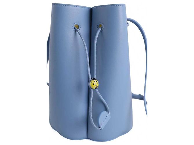 Dior Mini borsa Mini borsa a secchiello Petit Trèfle blu - vista 5