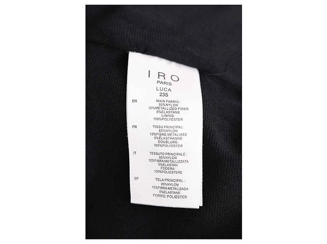 Abito nero Iro - vista 6