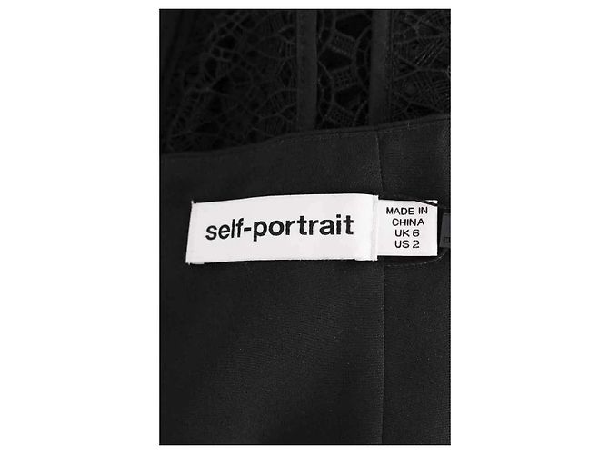 Self portrait Self-Portrait Kleid Schwarz - Ansicht 5