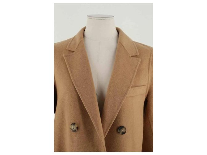 Abrigo de lana Tommy Hilfiger camel - vista 2