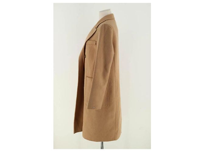 Abrigo de lana Tommy Hilfiger camel - vista 3