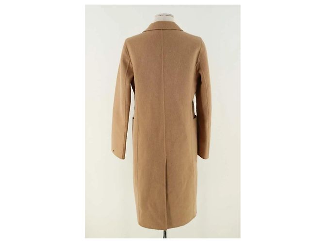 Abrigo de lana Tommy Hilfiger camel - vista 4