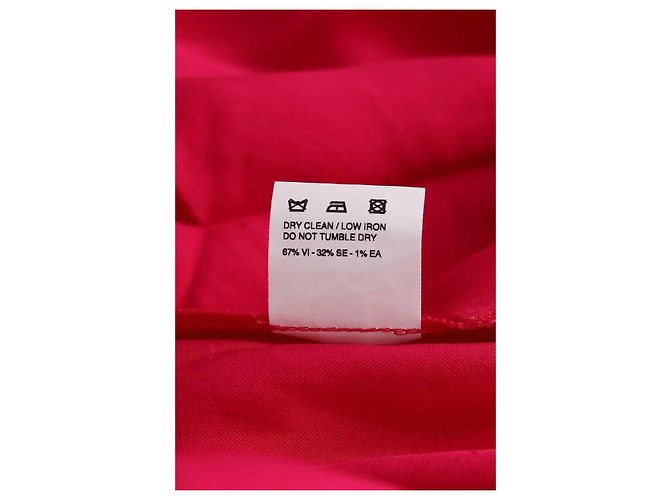 Vestido Jacquemus Calvi rosa de viscose - vista 6