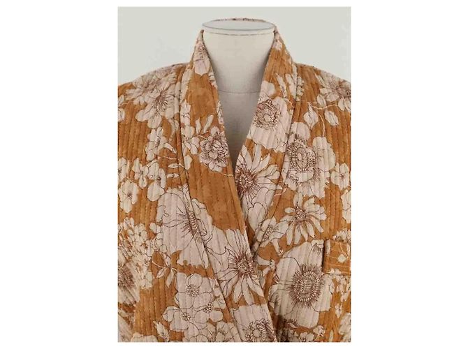 Chaqueta de algodón marrón Antik Batik - vista 2