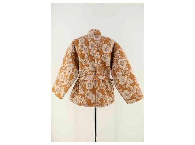 Chaqueta de algodón marrón Antik Batik - vista 4