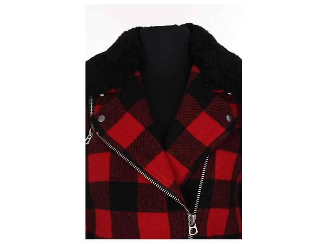 Sandro Red Wool Jacket - view 2