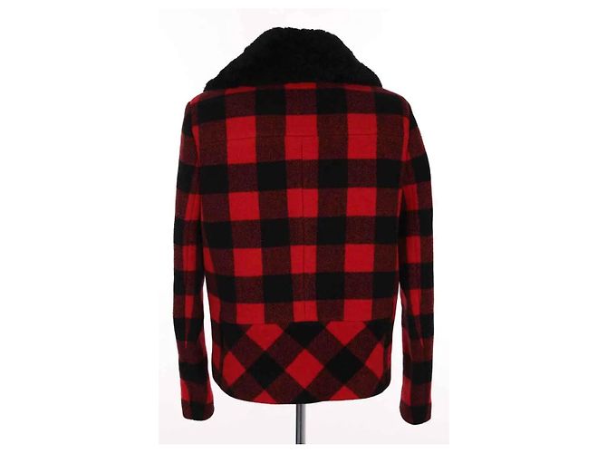 Sandro Red Wool Jacket - view 4