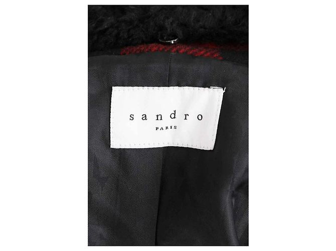 Sandro Red Wool Jacket - view 5