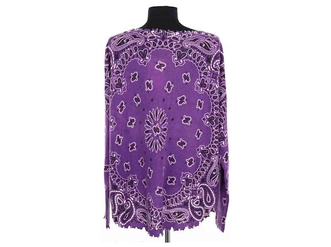Autre Marque Kujten Kaschmirpullover Lila L - Ansicht 4