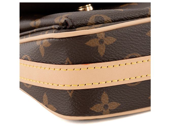 LOUIS VUITTON - Borsa a tracolla Louis Vuitton Vivacité in tela monogram recubierta - vista 5