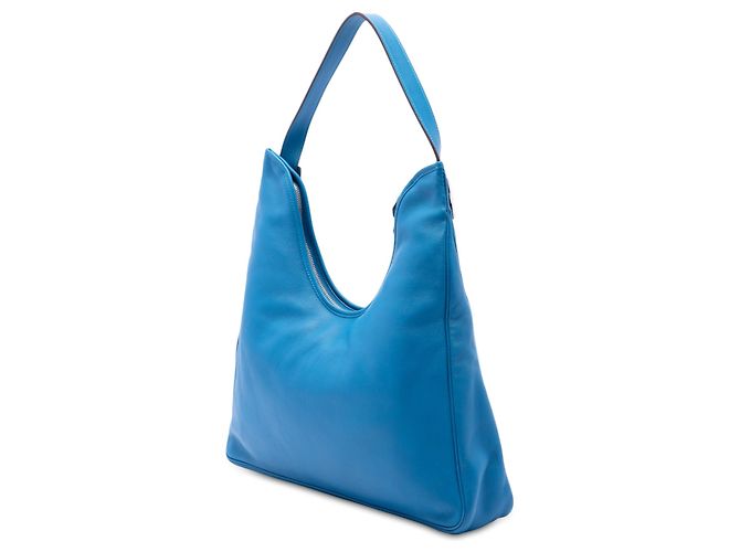 Bolso Hermès Swift Massai Cut 40 azul - vista 2