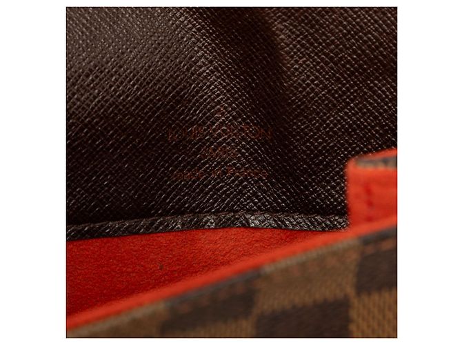 Borsa a tracolla Louis Vuitton Pimlico Damier Ebene Marrone - vista 5