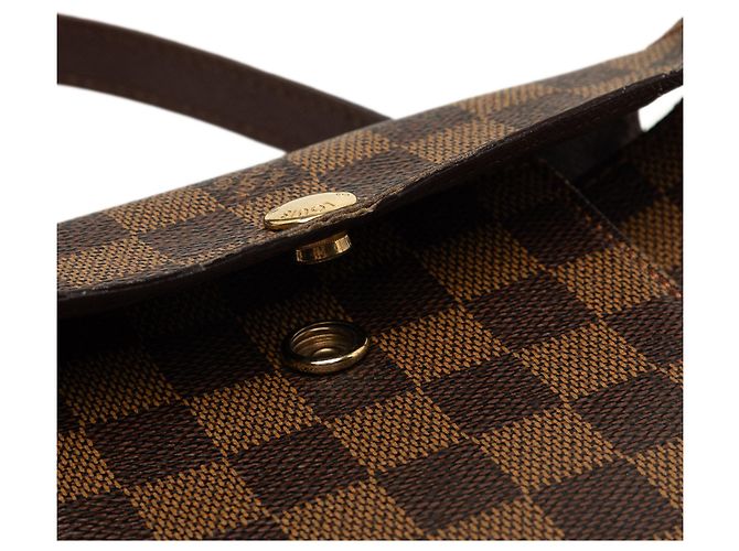 Borsa a tracolla Louis Vuitton Pimlico Damier Ebene Marrone - vista 6