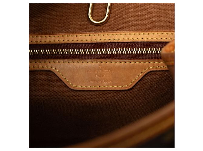 Saco Tote Horizontal Louis Vuitton Monogram Batignolles castanho - vista 5