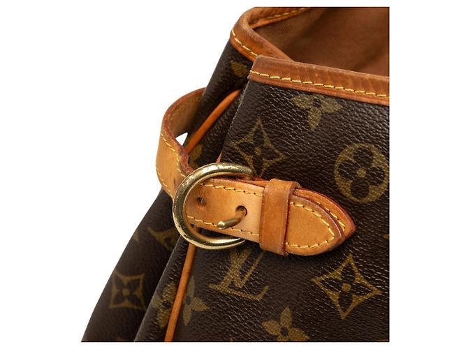 Saco Tote Horizontal Louis Vuitton Monogram Batignolles castanho - vista 6
