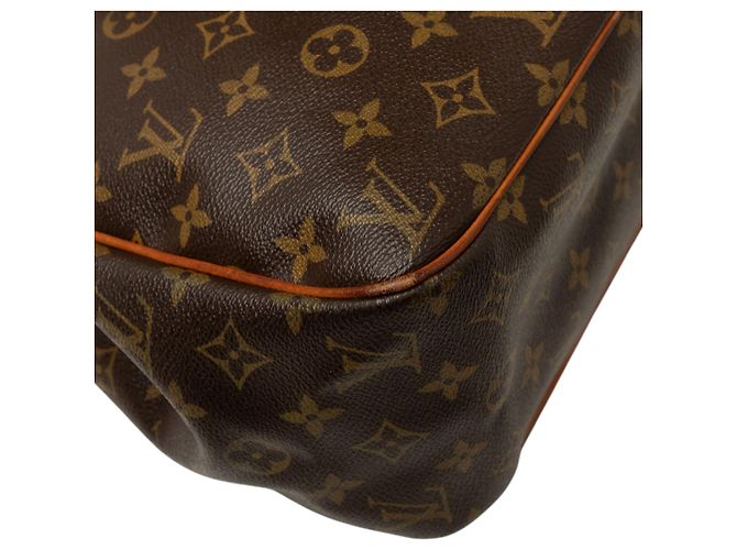 Saco Tote Horizontal Louis Vuitton Monogram Batignolles castanho - vista 7