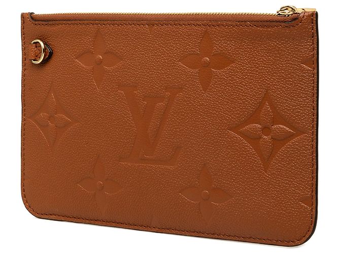 Pouch Louis Vuitton Monogram Giant Empreinte Neverfull MM Marrone - vista 2