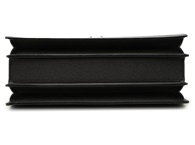 Borsa da Lavoro Louis Vuitton Taiga Pilot Briefcase Nera - vista 3