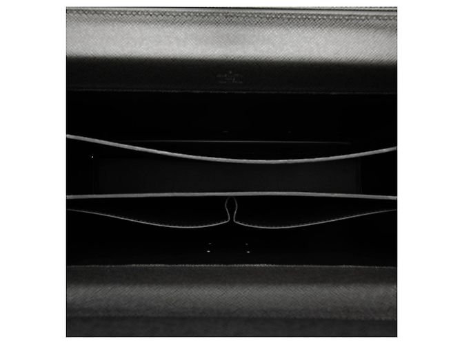 Borsa da Lavoro Louis Vuitton Taiga Pilot Briefcase Nera - vista 4