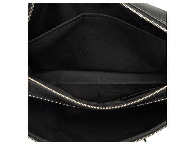 Borsa Business Louis Vuitton Taiga Porte Documents Voyage Nera - vista 4