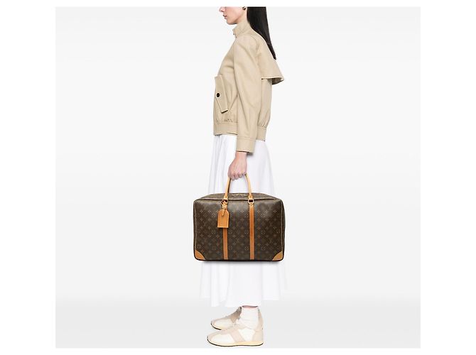 Sac de voyage Louis Vuitton Monogram Sirius 45 Marron - vue 8