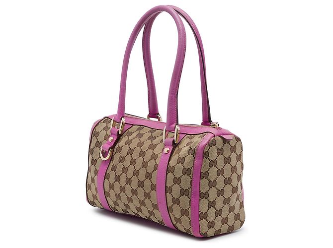 Gucci GG Canvas Abbey D Ring Boston Bag Beige - Ansicht 2