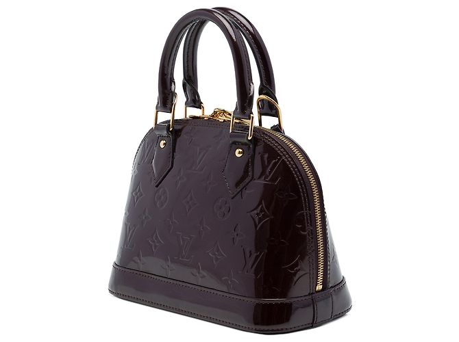 Louis Vuitton Monogram Vernis Alma BB Satchel Lila - Ansicht 2