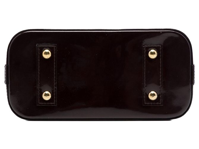 Louis Vuitton Monogram Vernis Alma BB Satchel Lila - Ansicht 3