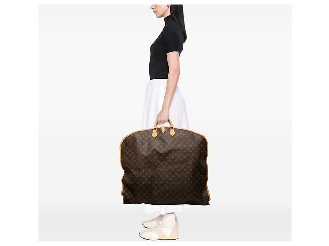 Portabiti Louis Vuitton Monogram Marrone Travel Bag - vista 10