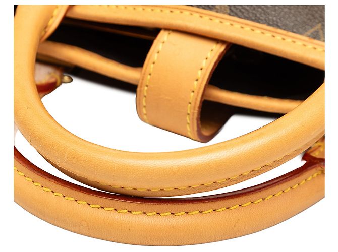 Portabiti Louis Vuitton Monogram Marrone Travel Bag - vista 7