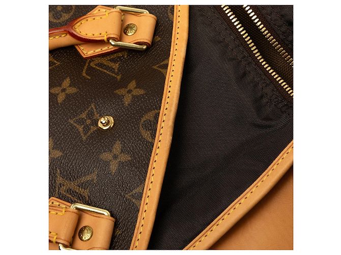 Portabiti Louis Vuitton Monogram Marrone Travel Bag - vista 9