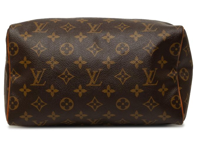 Borsa Boston Louis Vuitton Monogram Speedy 25 Marrone - vista 3