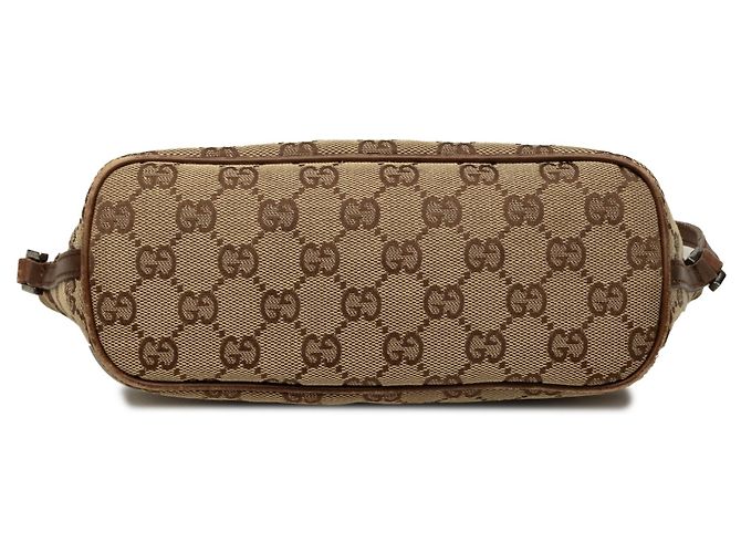 Borsa a tracolla Gucci GG Canvas Boat Beige - vista 3