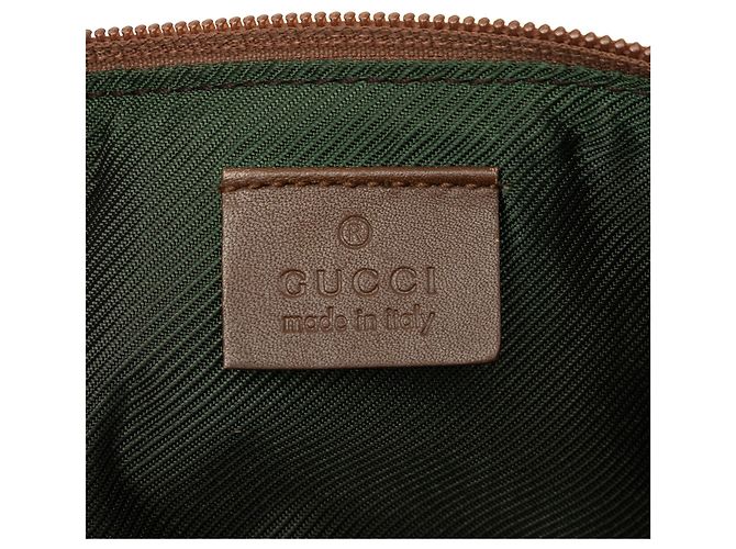 Borsa a tracolla Gucci GG Canvas Boat Beige - vista 5