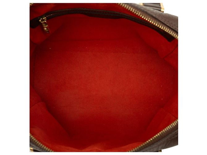 Borsa Louis Vuitton Damier Ebene Brera Marrone - vista 4