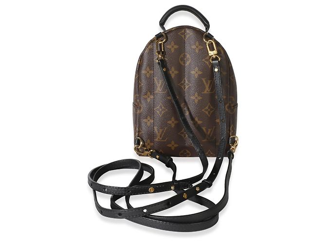 Sac à dos Mini Palm Springs en toile Monogram Louis Vuitton - vue 2