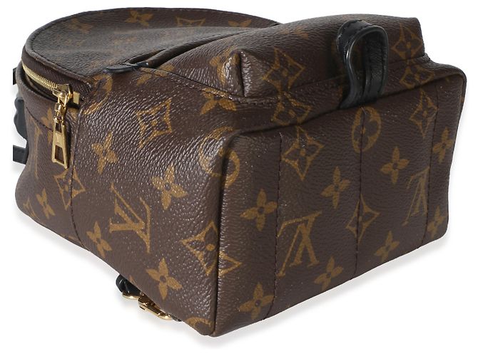 Sac à dos Mini Palm Springs en toile Monogram Louis Vuitton - vue 7