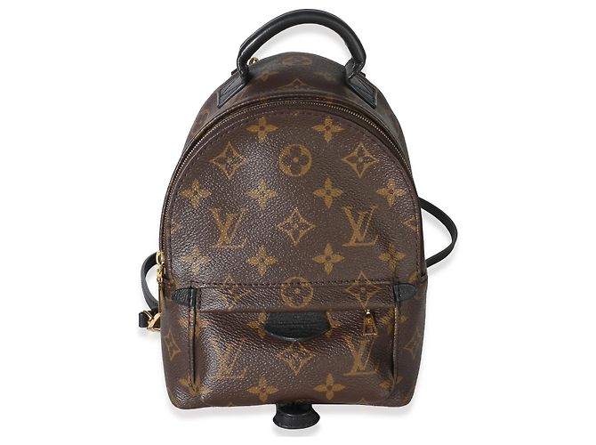 Sac à dos Mini Palm Springs en toile Monogram Louis Vuitton - vue 8