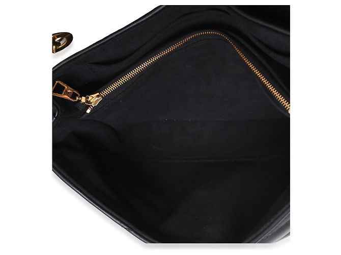 Louis Vuitton Black Calfskin New Wave Chain MM NM - vista 5