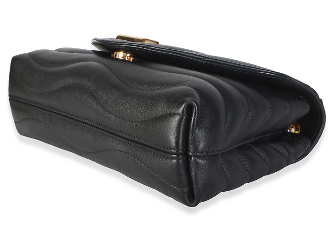 Louis Vuitton Black Calfskin New Wave Chain MM NM - vista 6
