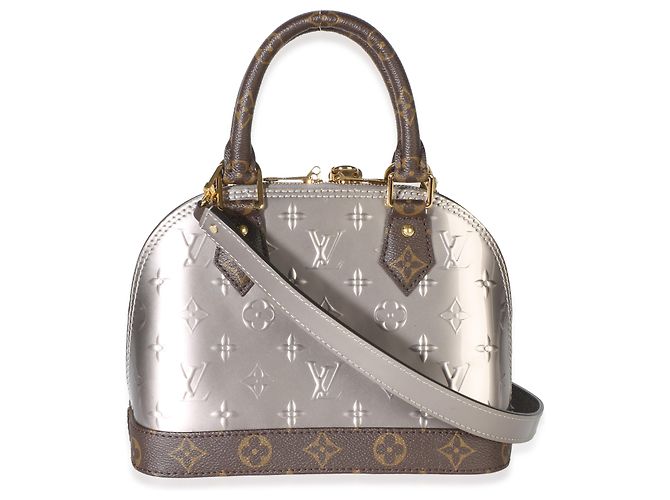 Louis Vuitton Bitume Metallise Vernis Epi Monogram Alma BB - vista 2