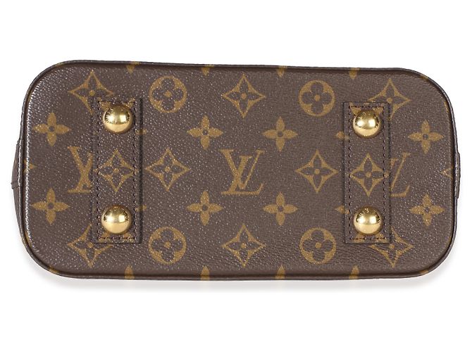 Louis Vuitton Bitume Metallise Vernis Epi Monogram Alma BB - vista 6