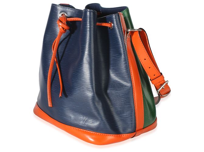 Louis Vuitton Blue Orange Epi Petit Noe NM - vista 3