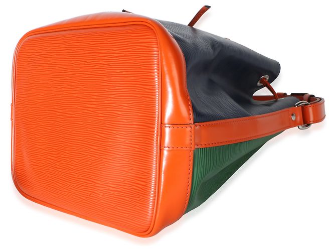 Louis Vuitton Blue Orange Epi Petit Noe NM - vista 5