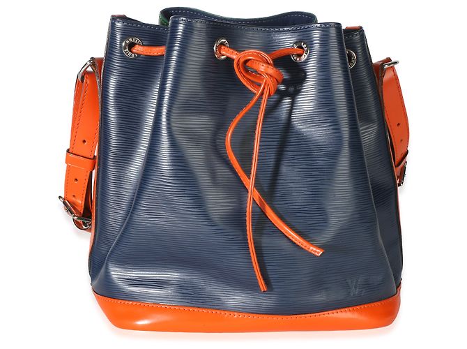 Louis Vuitton Blue Orange Epi Petit Noe NM - vista 7