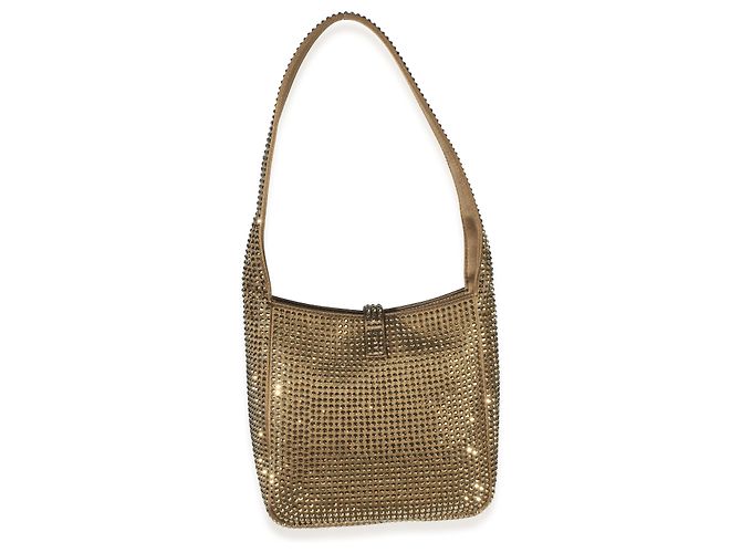 Autre Marque Saint Laurent Astres Satin Crystal Baby Le 5 A 7 Supple Hobo - vista 2
