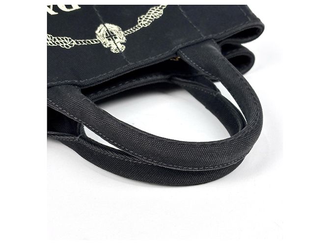 Prada Canapa Tote 2-Way Canvas Tasche - Ansicht 8