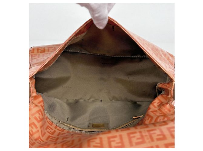 Fendi Schultertasche mit Zucchino-Muster - Ansicht 9