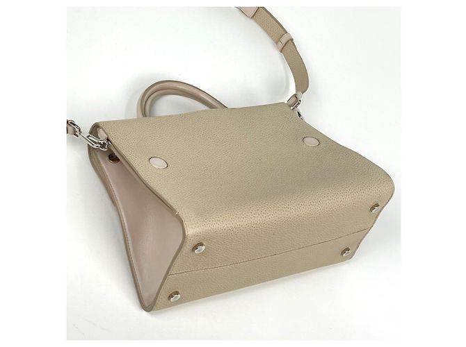 Borsa a mano in pelle 2-Way Christian Dior Ever in Beige - vista 2